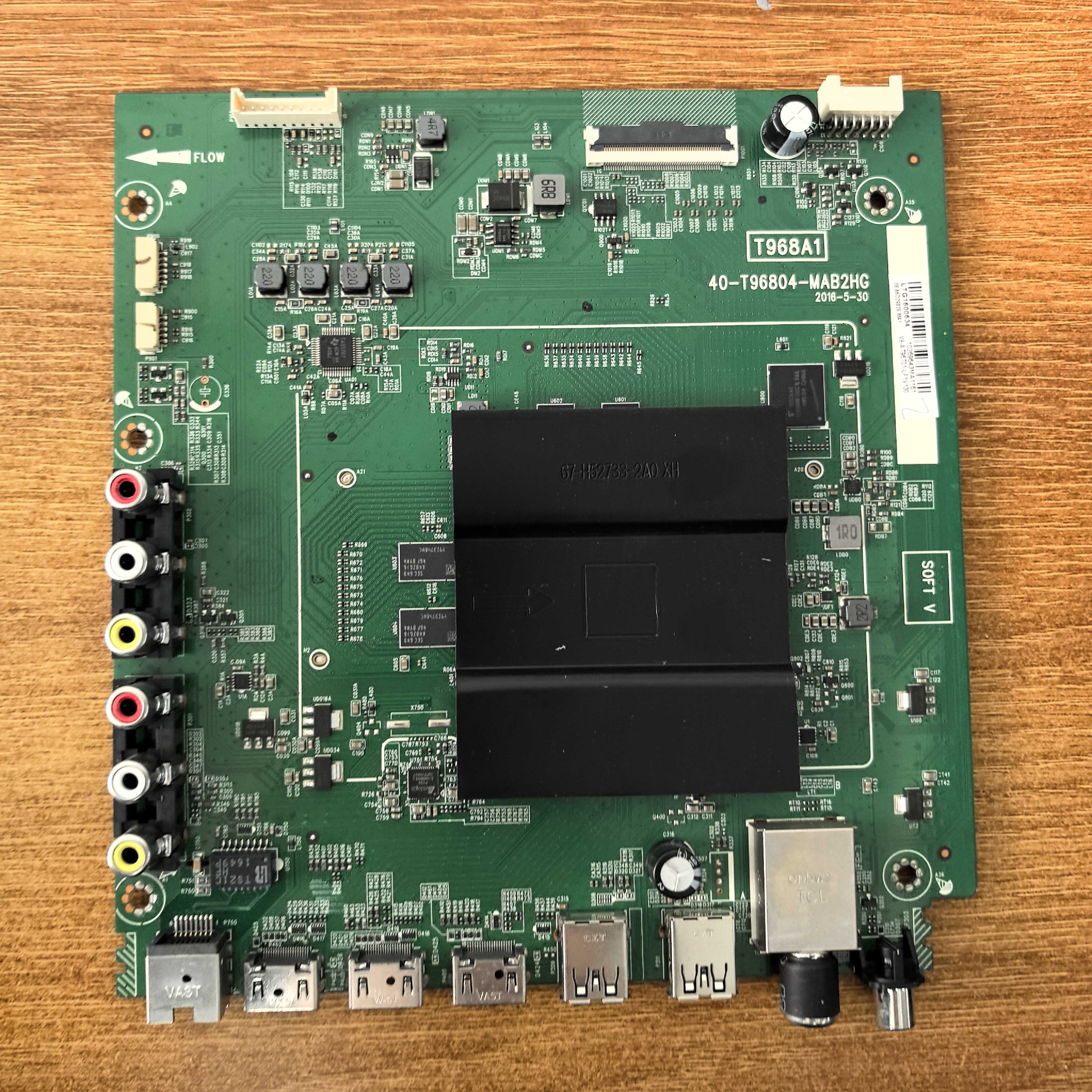 原装TCLL50P2-UD电视主板