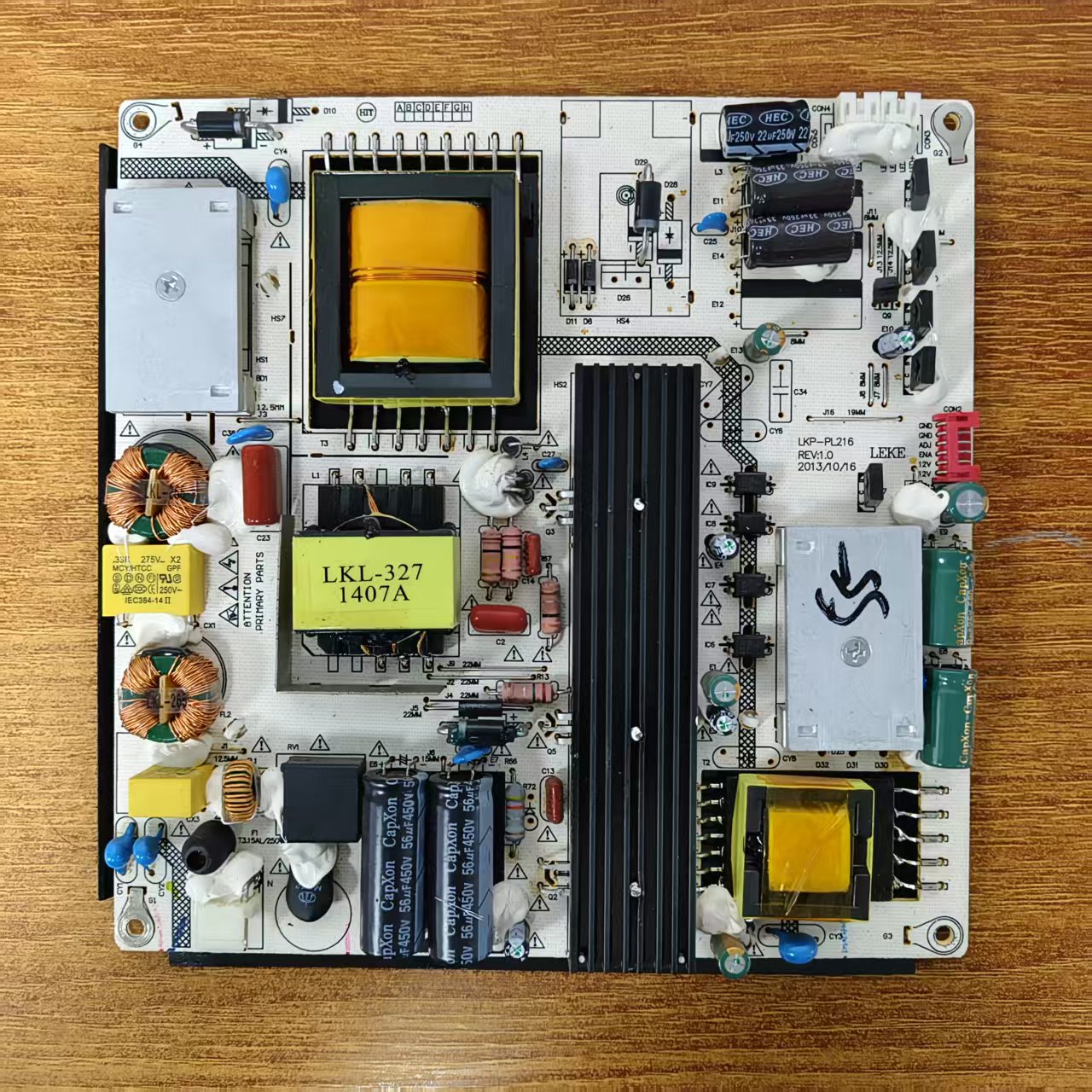原装清华同方LE-55TX6900电视电源板LKP-PL216 LK-PL550202 A实拍