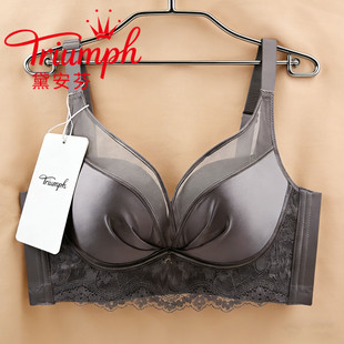 Triumph/黛安芬内衣女小胸显大聚拢无痕收副乳无钢圈文胸套装胸罩