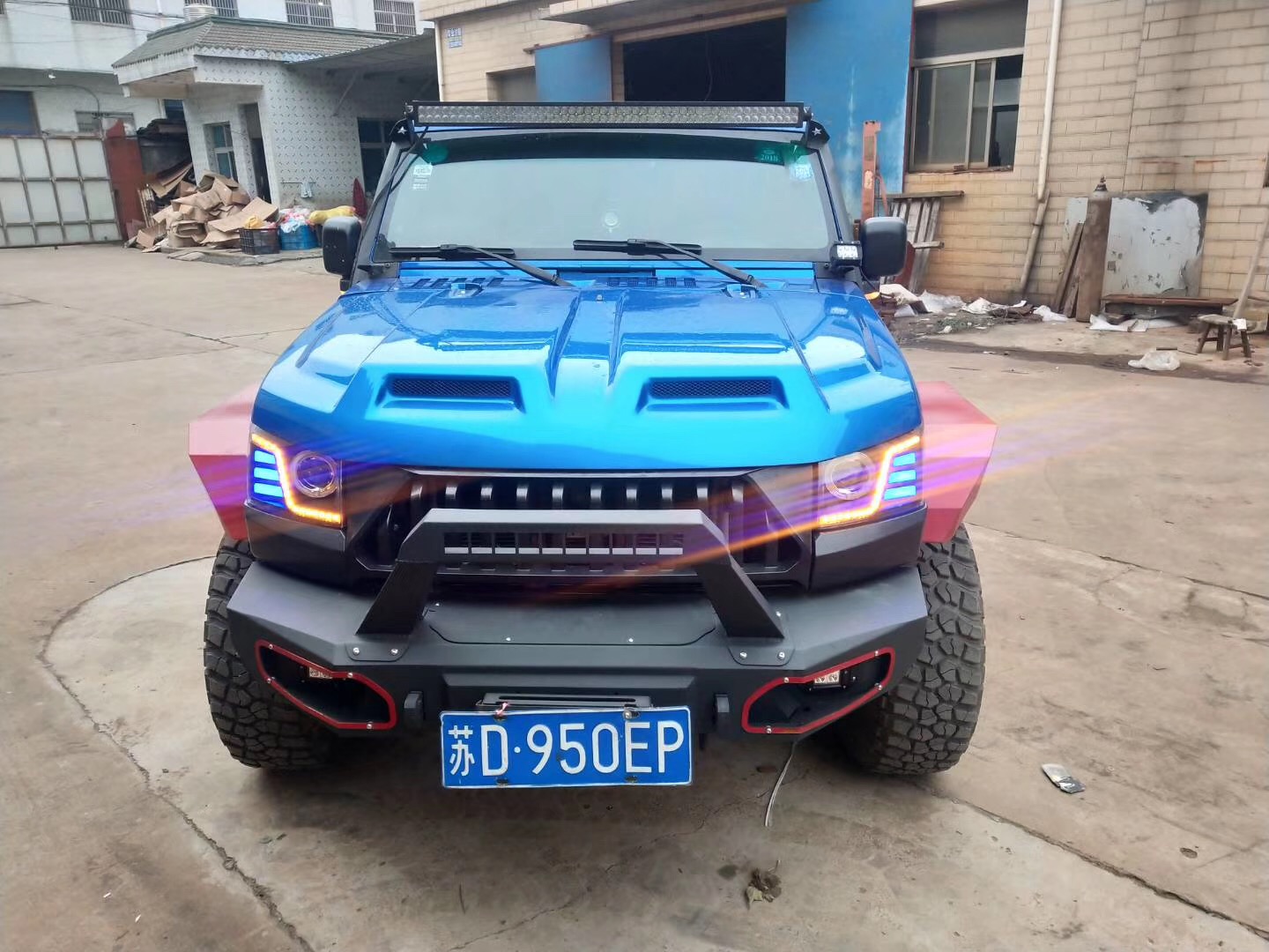 b40PLUS BJ40LPLUS 北京汽车b40PLUS大灯总成 改装大灯