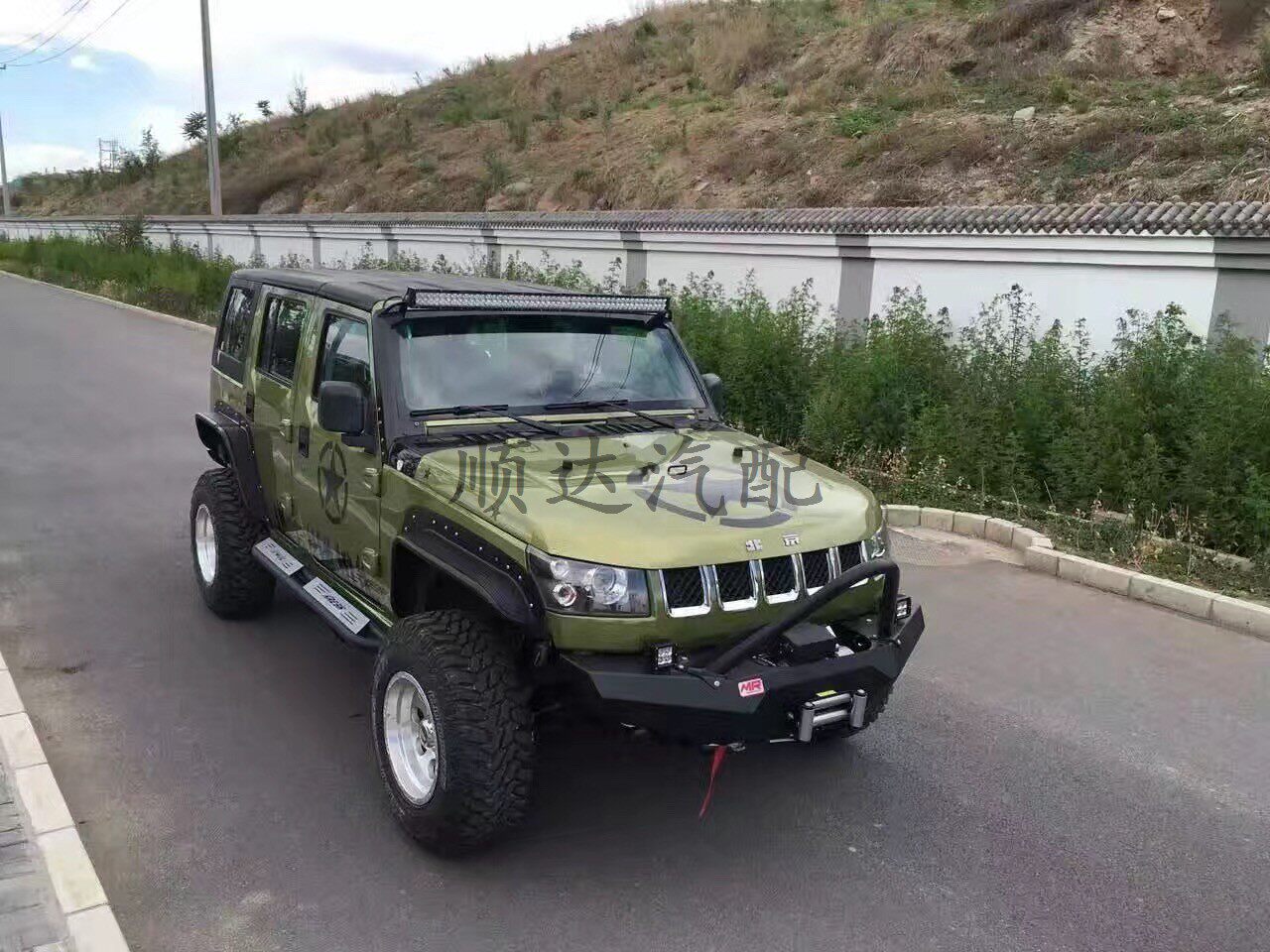 b40 bj40L 北京汽车b40轮眉 飞机轮眉