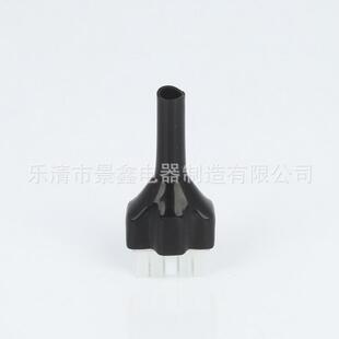 供应黑色5557系列冷压接线线束护套汽车线缆线束绝缘PVC插件护套