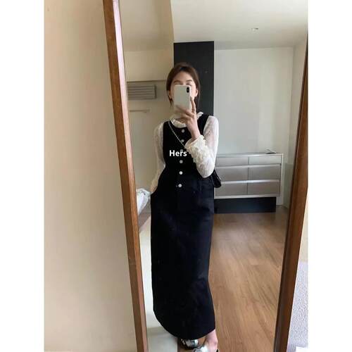 胖mm宽松显瘦气质休闲百搭长裙子