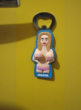 可爱卡通开瓶器磁吸冰箱贴