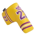 Yellow No. 23 Straight Putter Cover