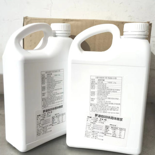 韩国咖啡酱 珍妮曲奇咖啡酱 咖啡酱味调味糖浆1.2kg新日期