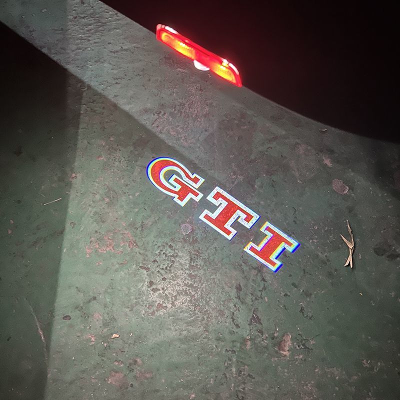 大众高尔夫6 7 7.5车门迎宾灯Golf R20 GTI RLINE镭射投影灯改装