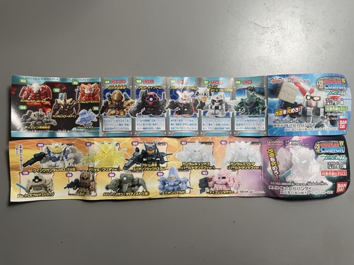 万代正版扭蛋 机动战士 SD高达 第16弹 第17弹 单款 整套 包邮