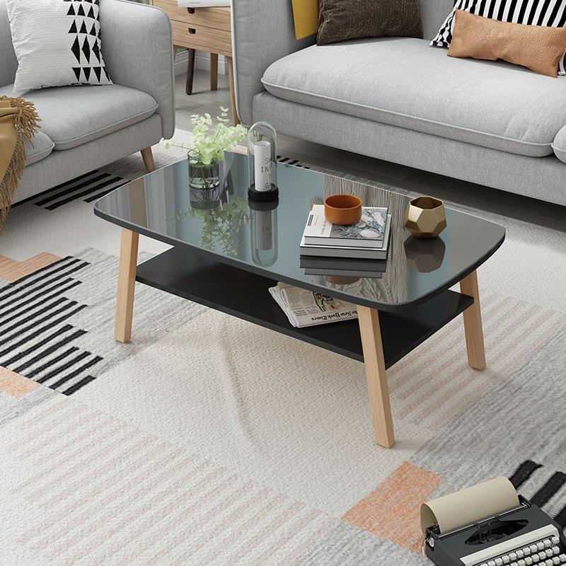 Northern Europe Black walnut tea table solid wood originality square Simplicity a living room modern style ins Expression Small apartment furniturein the Residential furniture , Categories , Tea table  category - from Buy2taobao.com to provide professional Taobao agent buy service