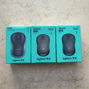 罗技M185无线鼠标办公家用商务M170电脑笔记本女生M221 M220简约