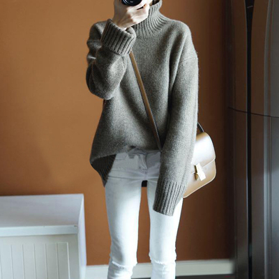 金家风尚高端100%纯山羊绒衫