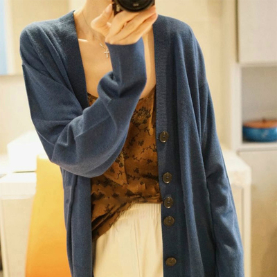 金家风尚高端100%纯山羊绒衫