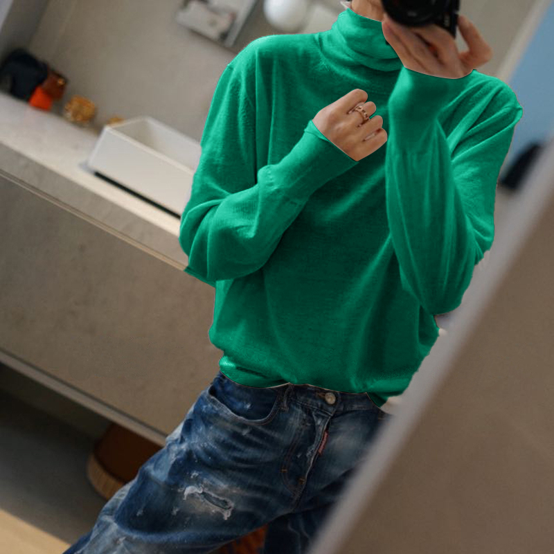 金家风尚高端100%纯山羊绒衫