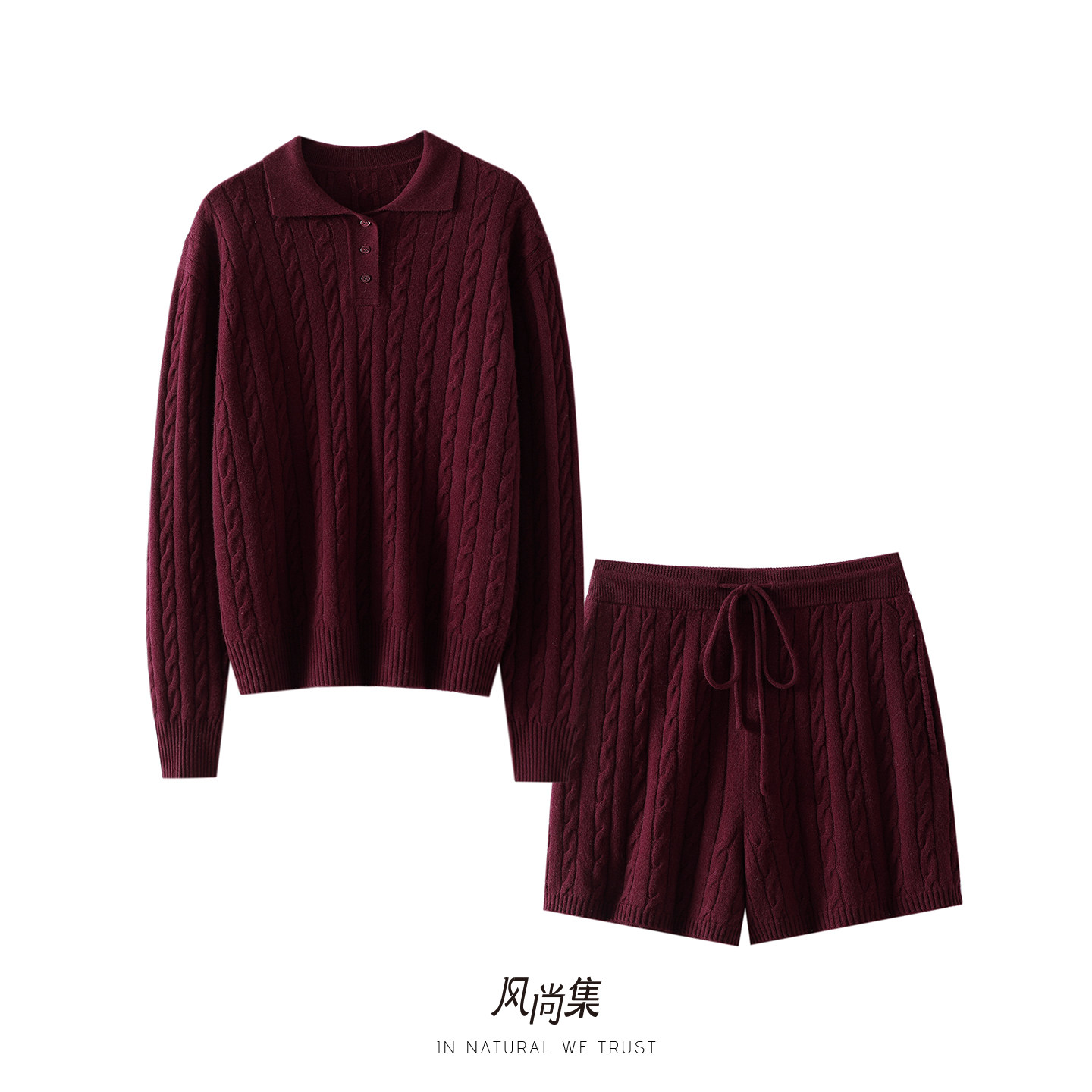 风尚集官方高端羊绒羊毛衫女