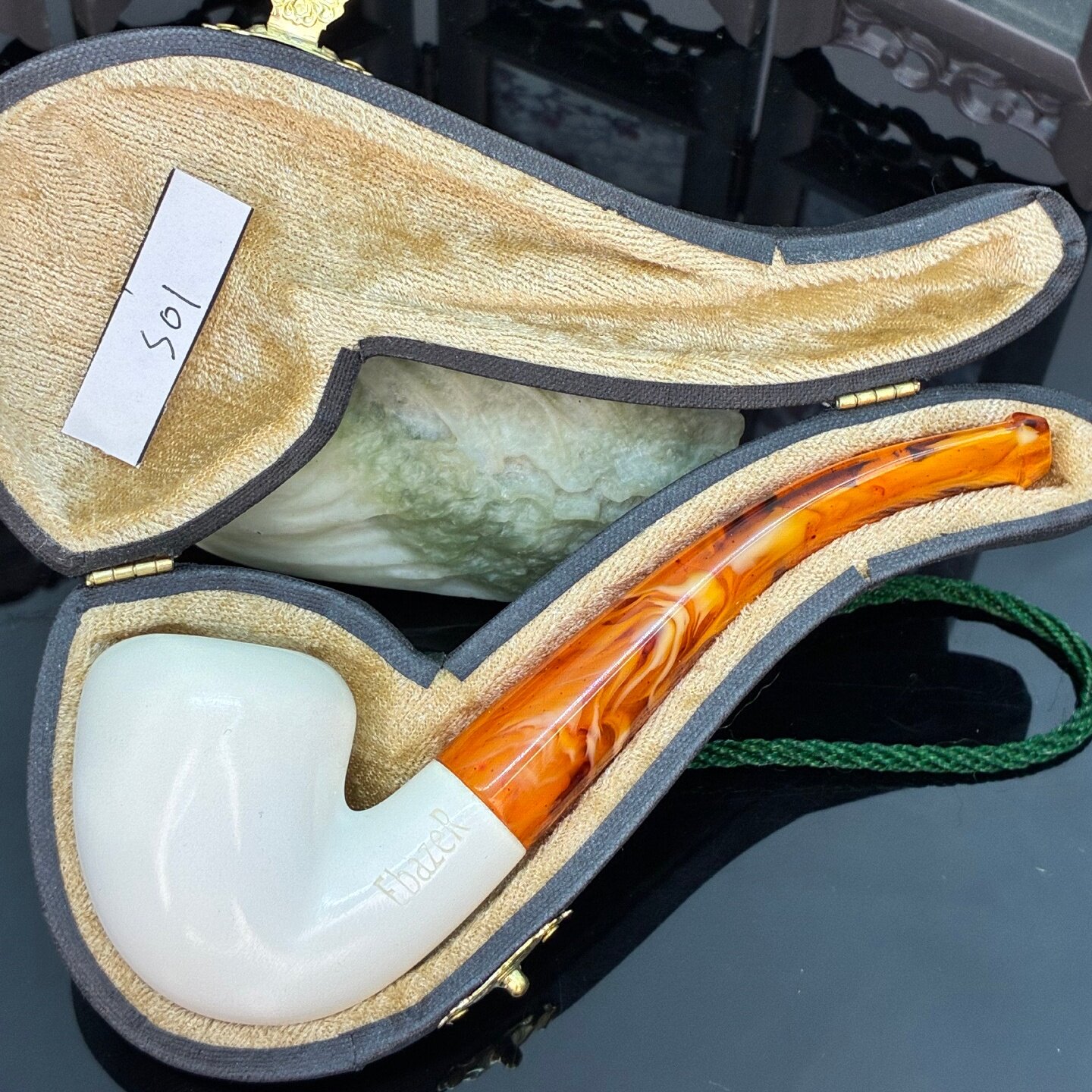 土耳其手工深层海泡石原石休闲小号新手入门品草弯斗直斗烟具烟斗