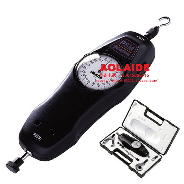 日本IMADA依梦达高精密型机械测力计PSM-500N 进口指针式推拉力计