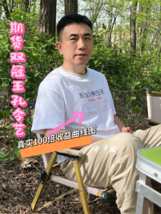 双冠王孔令艺老师同款去年100倍曲线图 觉知高维能量加持纯棉T恤