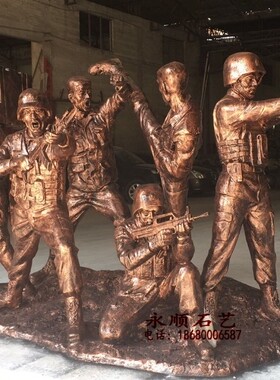 永顺玻璃钢仿铜仿古雕塑红色文化英雄浮雕校园文艺浮雕浮雕雕塑