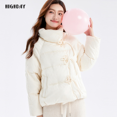 轩日立领保暖外套羽绒服