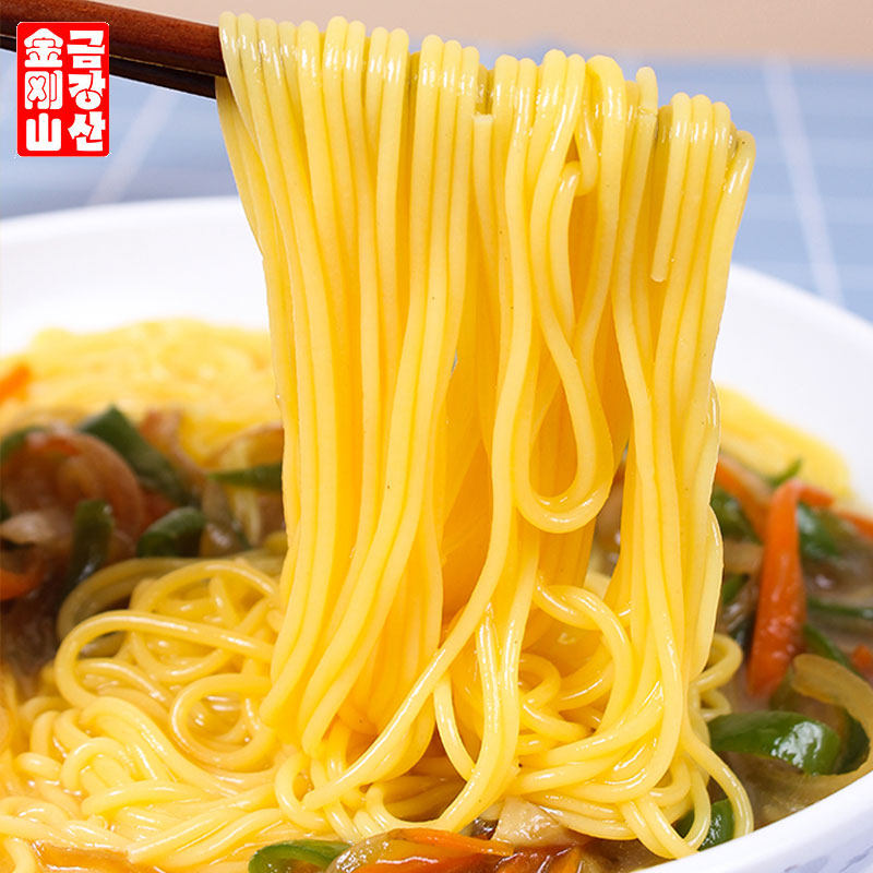 金刚山玉米面条东北正宗延边玉米温面带酱料朝鲜族冷面旗舰店