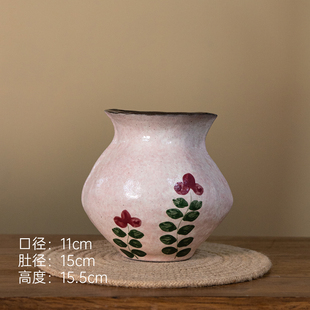 『079』景德镇陶瓷花瓶台面釉面花器简约客厅居家插花摆件装饰