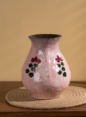 C016  H0680-36  景德镇陶瓷花器室内桌面摆件（口9高16）