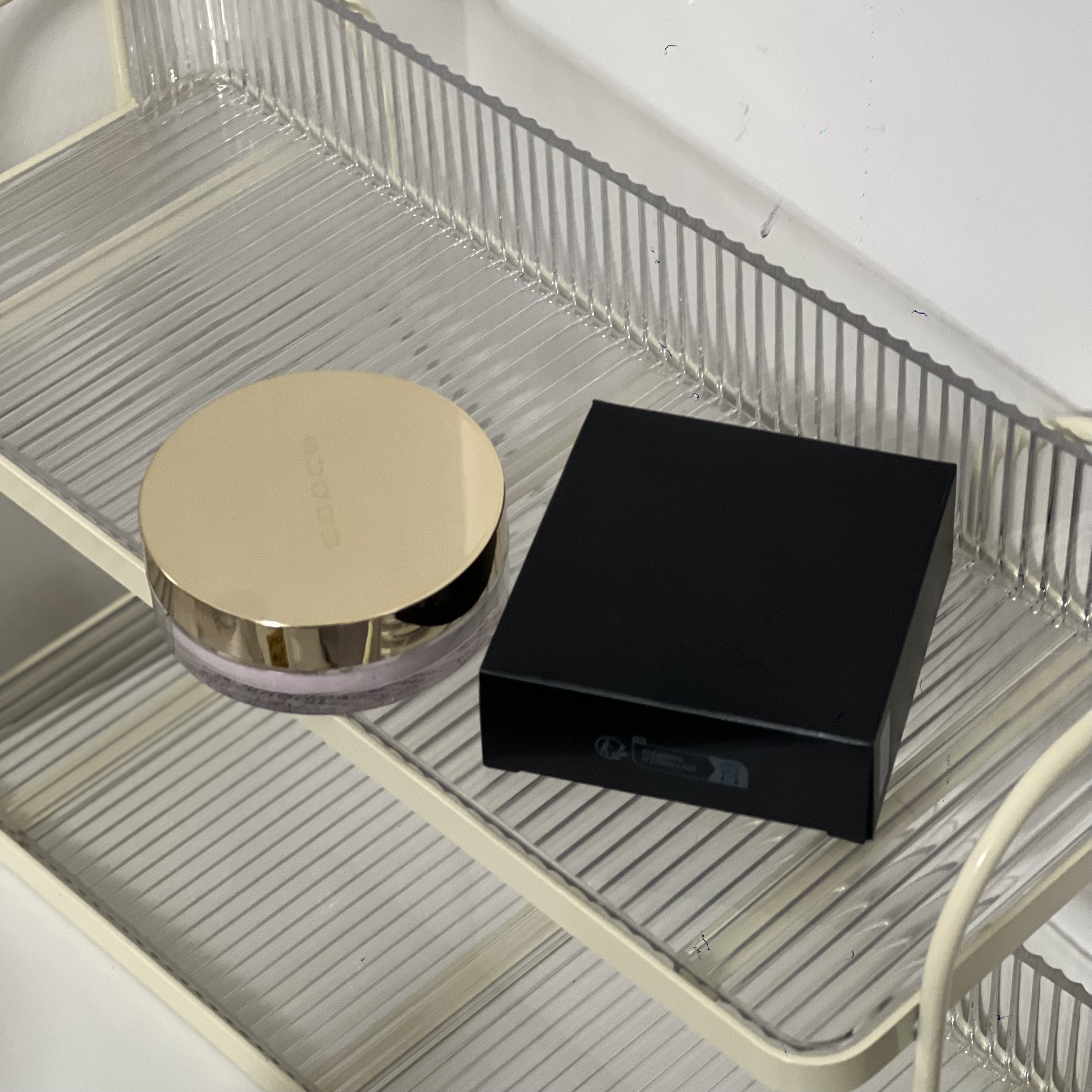 SUQQU苏酷晶采定妆蜜粉金罐散粉20g中样4g带粉扑控油定妆持妆轻薄