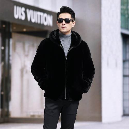 宝嘉美天鹅绒水貂整貂