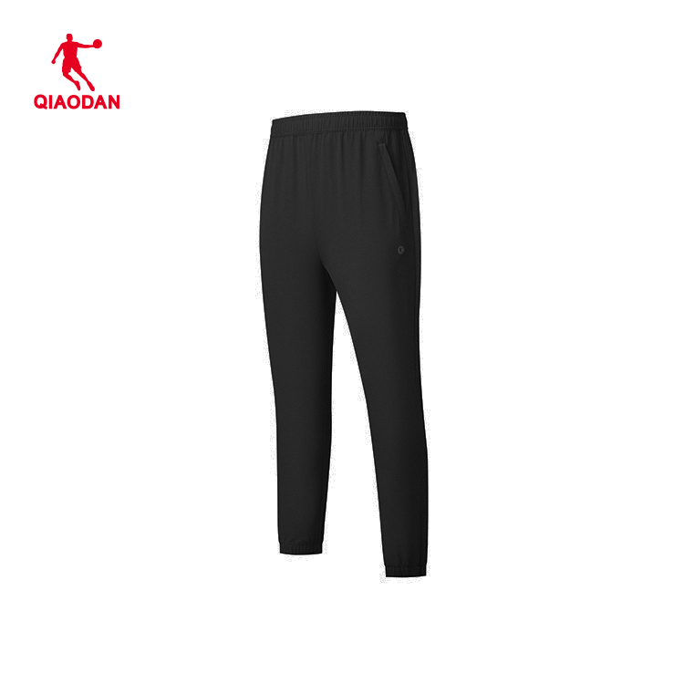 中国乔丹梭织运动裤男2025秋季透气速干跑步运动长裤BYK23246243