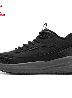 乔丹男户外棉鞋2025冬季加绒保暖防滑耐磨休闲运动鞋QSG193254937