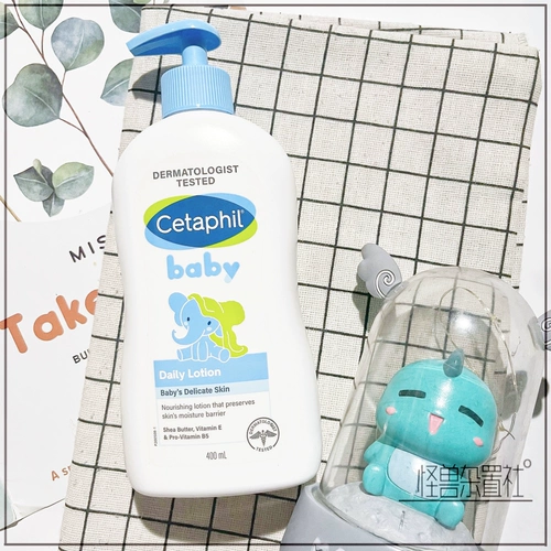 Cetaphil, детское мягкое питательное молочко для тела для младенца, (в наличии на складе), 400 мл