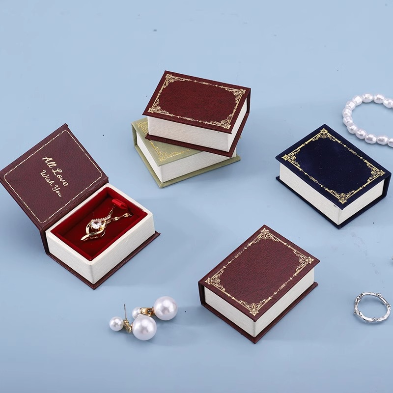 首饰盒收纳盒精致轻奢高档戒指