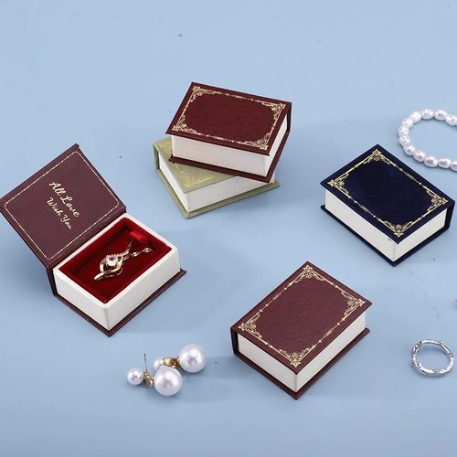 首饰盒收纳盒精致轻奢高档戒指