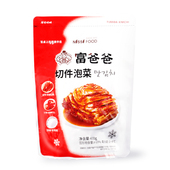 富爸爸泡菜延边即食香辣手工辣白菜韩式 口味400g下饭菜