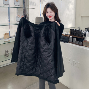 新品现货！真狐狸毛领 内胆90绒皮质风衣式羽绒服25178-P305控458图片