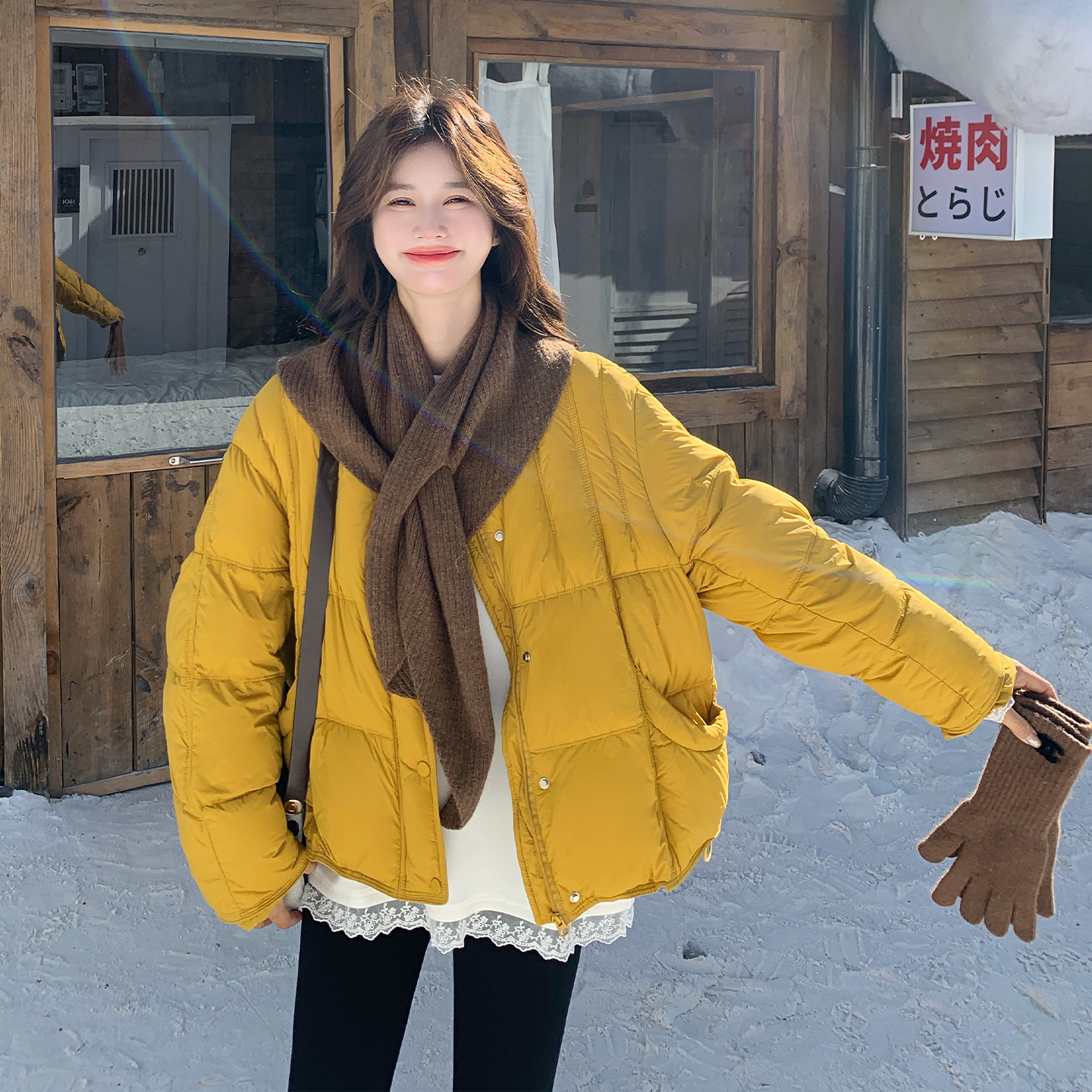 现货！新品！送羊毛围巾云朵90绒羽绒服139-25171-P335控508，女装羽绒服，浙宝139