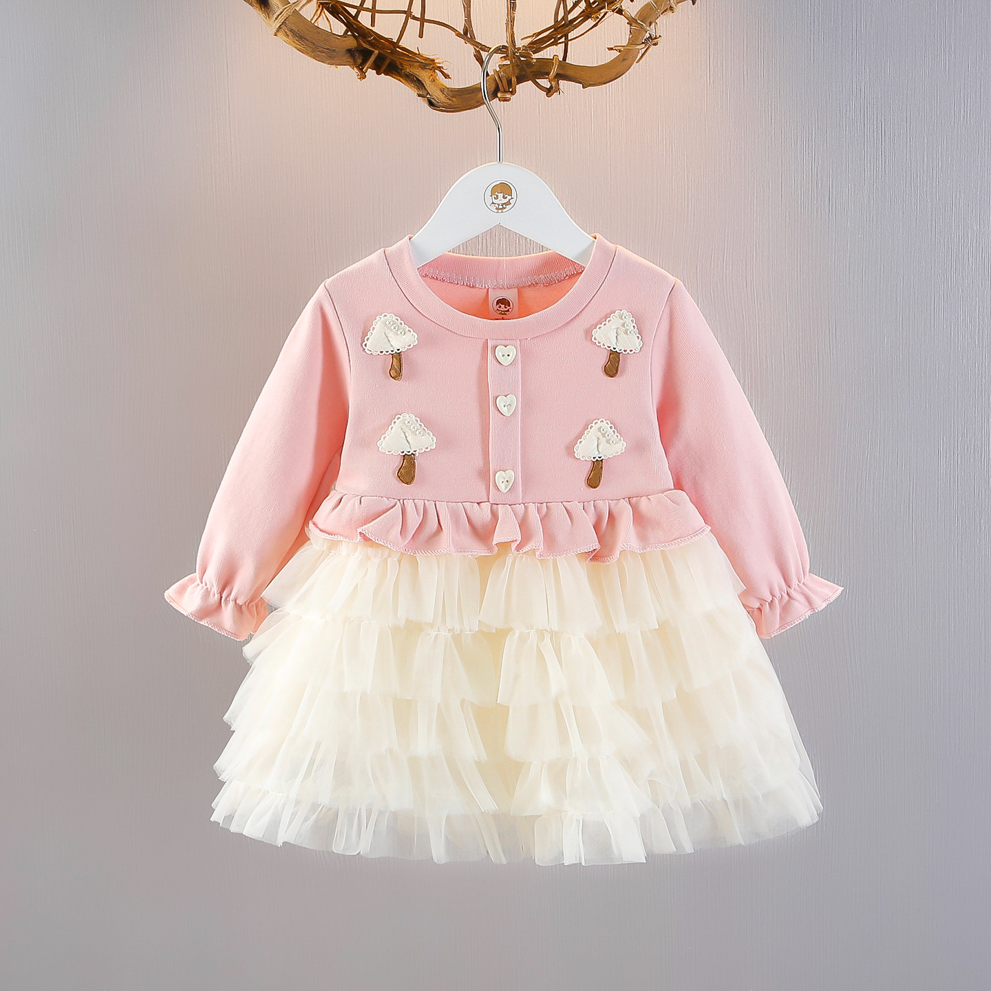 周岁宝宝洋气裙子春装2026新款儿童公主裙婴儿上衣礼服女童连衣裙,童装/婴儿装/亲子装,连衣裙,淘宝优惠券,粉丝福利购,淘宝优惠卷