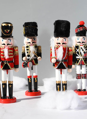 欧式风胡桃夹子士兵圣诞节礼物