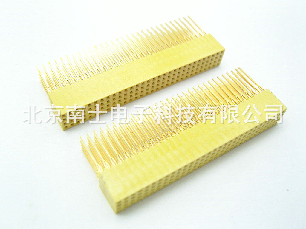 台湾 高镀金 PC104 插座 4*30P 120P 排座 压接 间距2.0mm 长针