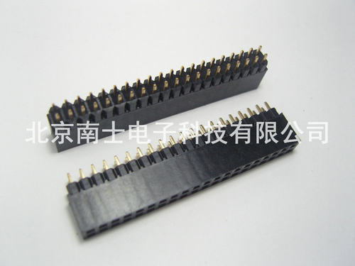 诺凌 noxtlon PC104 插座 2*20P 40P 双排座排母 间距2.54mm 短针