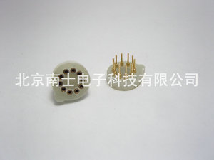 优质 10P圆形IC座 圆孔 晶体 温控插座 玻纤板 集成电路 芯片底座