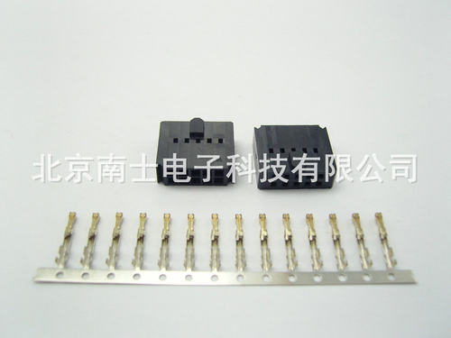 台产 杜邦 10P 镀金 定位插头 接插件 可替代FC 2*5 10芯 2.54MM - 封面