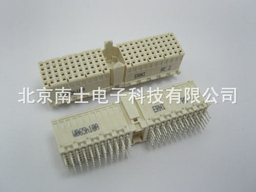 原装 ERNI 104702 CPCI J1连接器 PCB 110P 5*22 A型母座 直插