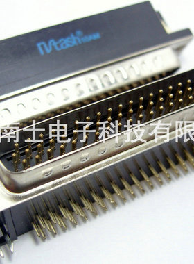 精工南士 镀金HDR62公头 DR62针 HDB62 DB62 90度弯脚插板焊板式