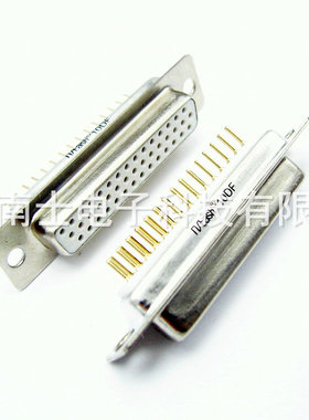 精工南士 镀金HDP44母头 DP44孔 HDB44 DB44 D-sub接头插板焊板式