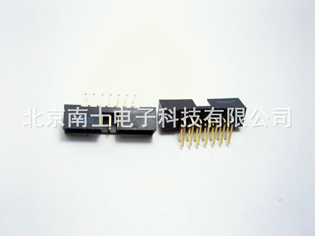 精工南士 DC3-14P 镀金 弯针 简易牛角 ISP接口JTAG插座2.0mm间距