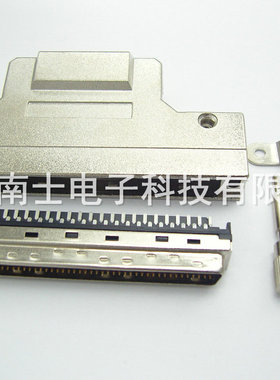 台湾 SCSI 100P MDR 公头 铁壳 金属外壳 焊线式 长钉式 DB型