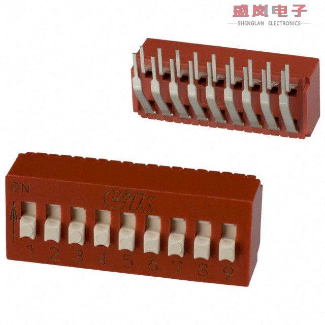 原装正品BD09AV[SWITCH SLIDE DIP SPST 100MA 5V]