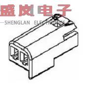 原装正品12059251[汽车 2P FEMALE RED 150 SERI