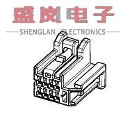 CONN 2.50MM 正品 8POS 1318828 HSG 原装 PLUG